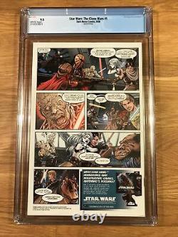 Star Wars The Clone Wars #1, Filoni Variant, DH 100, CGC 9.2 NM-, 1st Ahsoka