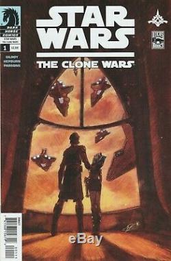 Star Wars The Clone Wars #1 First Print VF+/NM