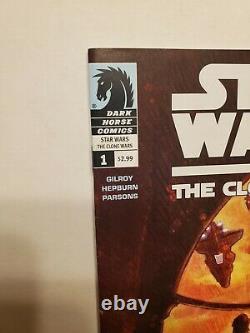 Star Wars The Clone Wars 1 Key Comic Book First Appearance Major Key! RARE