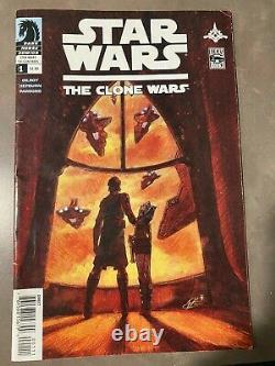 Star Wars The Clone Wars #1 Mandalorian 1st Ahsoka Tano Dark Horse Comics 2008