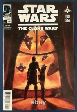 Star Wars The Clone Wars (2008) #1 Comic Book 1st Ahsoka Tano Dark Horse