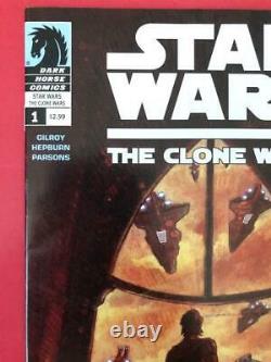 Star Wars The Clone Wars (2008) #1 Comic Book 1st Ahsoka Tano Dark Horse