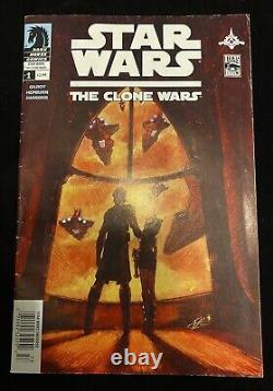 Star Wars The Clone Wars (2008) #1 Newsstand Variant Comic 1st Ahsoka