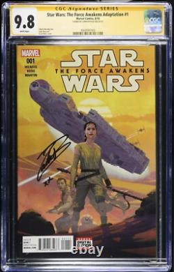Star Wars The Force Awakens #1 CGC SS 9.8 Signed John Boyega Star Wars The Force Awakens #1 CGC SS 9.8 Signed John Boyega