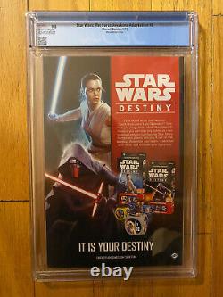 Star Wars The Force Awakens 6 CGC 9.8 Daisy Photo Cover Variant Lowest $ On EBAY