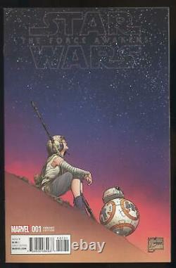 Star Wars The Force Awakens Adaptation #1 1100 Color Joe Quesada Variant