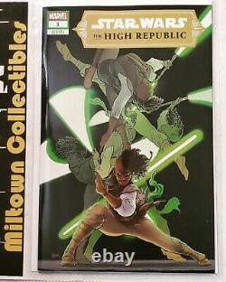 Star Wars The High Republic 1 Aaron Kuder Variant Ltd To 600 With COA NM