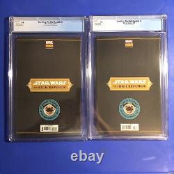 Star Wars The High Republic #1 CGC 9.8 Frankie's VIRGIN Variant 2 COMIC SET 2021