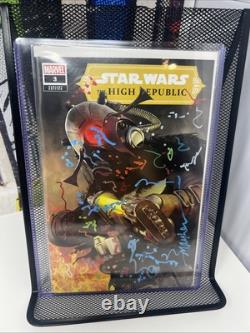 Star Wars The High Republic #3 Mayhew Variant Virgin NM Signed Color Test 1/1