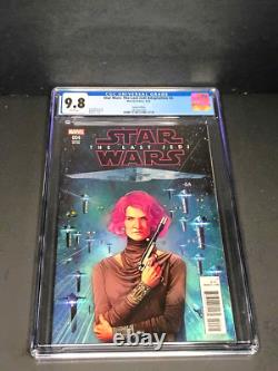 Star Wars The Last Jedi #4 Reis 125 Variant Edition CGC 9.8 Marvel Comics Star Wars The Last Jedi #4 Reis 125 Variant Edition CGC 9.8 Marvel Comics