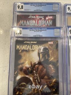 Star Wars The Mandalorian #1#2#3#4 ALL CGC 9.8 Marvel Comics Star Wars The Mandalorian #1#2#3#4 ALL CGC 9.8 Marvel Comics