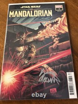 Star Wars The Mandalorian #1-8 (Seasons 1 &2) SIGNED SET 9.8 (NM) Comics