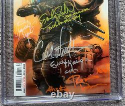 Star Wars The Mandalorian 1 CGC 9.8 SIGNED DAWSON SWALLOW SACKHOFF WEATHERS + 2