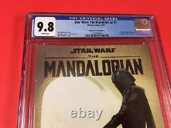 Star Wars The Mandalorian # 1 Cgc 9.8 Mayhew Variant Baby Grogu Cover Gem