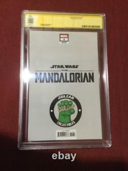 Star Wars The Mandalorian #1 Inhyuk Lee 9.8 Signed Swallow +3 CBCS not CGC