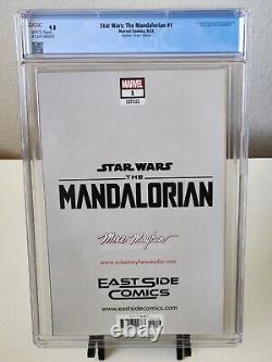 Star Wars The Mandalorian #1 Mike Mayhew Virgin Variant CGC 9.8