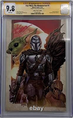 Star Wars The Mandalorian #3 Ken Lashley Virgin Variant CGC SS 9.8