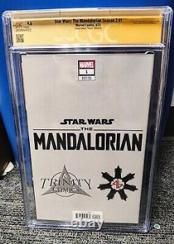 Star Wars The Mandalorian Season 2 #1 CGC SS 9.6 Signed by Adi Granov SDCC 2023