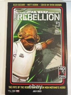 Star Wars The Mandalorian Season 2 #1 Marvel 2023 Gist Variant Autographed