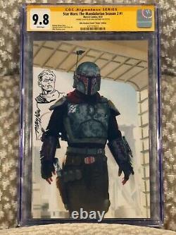 Star Wars The Mandalorian Season 2 #1 Mayhew Virgin Variant CGC SS 9.8 Star Wars The Mandalorian Season 2 #1 Mayhew Virgin Variant CGC SS 9.8