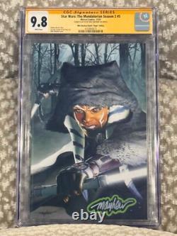 Star Wars The Mandalorian Season 2 #5 Mayhew Virgin Variant CGC SS 9.8