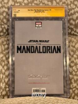 Star Wars The Mandalorian Season 2 #5 Mayhew Virgin Variant CGC SS 9.8