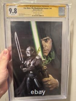 Star Wars The Mandalorian Season 2 #8 CGC 9.8 Signed Mark Hamill Luke Skywalker Star Wars The Mandalorian Season 2 #8 CGC 9.8 Signed Mark Hamill Luke Skywalker