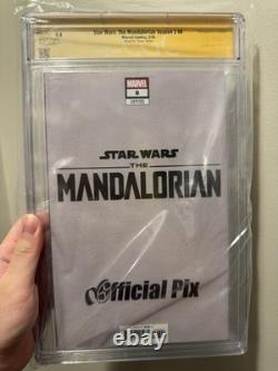 Star Wars The Mandalorian Season 2 #8 CGC 9.8 Signed Mark Hamill Luke Skywalker Star Wars The Mandalorian Season 2 #8 CGC 9.8 Signed Mark Hamill Luke Skywalker