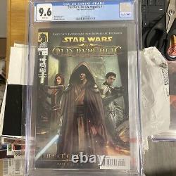 Star Wars The Old Republic- Threat Of Peace #1 (2010) Dark Horse CGC 9.6 Rare Star Wars The Old Republic- Threat Of Peace #1 (2010) Dark Horse CGC 9.6 Rare