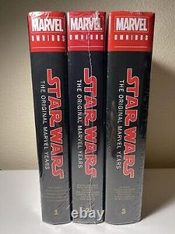 Star Wars The Original Marvel Years Omnibus Vol 1-3 Hardcover (HC) New, Sealed