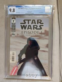 Star Wars The Phantom Menace #3 CGC 9.8 1st Full Darth Maul