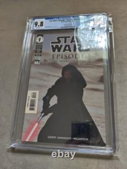 Star Wars The Phantom Menace #3 CGC 9.8 1st Full Darth Maul