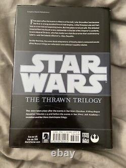 Star Wars The Thrawn Trilogy Timothy Zahn Dark Horse Comics Rare OOP Hardcover