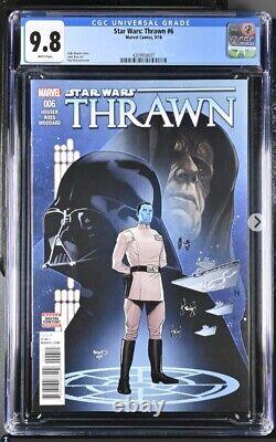 Star Wars Thrawn 6 CGC 9.8 (2018) 1st Admiral Ar'alani Chiss