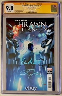 Star Wars Thrawn Alliances #1. Cgc Ss 9.8. Signed Lars Mikkelsen & Zahn