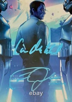 Star Wars Thrawn Alliances #1. Cgc Ss 9.8. Signed Lars Mikkelsen & Zahn