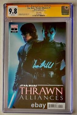 Star Wars Thrawn Alliances #1 Variant. Cgc Ss 9.8. Signed Lars Mikkelsen