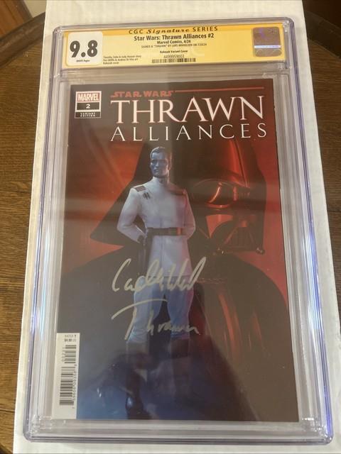 Star Wars Thrawn Alliances #2 Cgc 9.8 Wp Signed By Admiral Thrawn (2024)