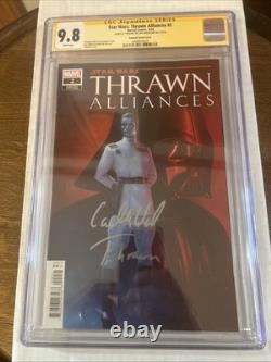 Star Wars Thrawn Alliances #2 CGC 9.8 WP Signed by Admiral Thrawn (2024)