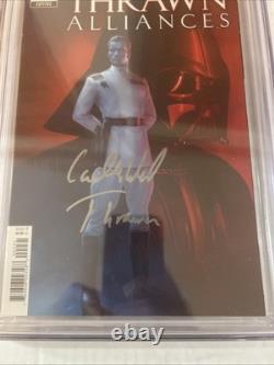 Star Wars Thrawn Alliances #2 CGC 9.8 WP Signed by Admiral Thrawn (2024)