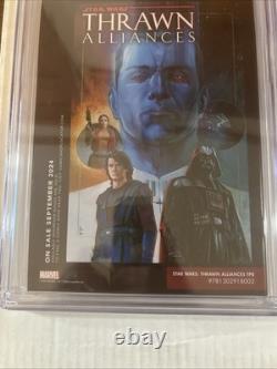 Star Wars Thrawn Alliances #2 CGC 9.8 WP Signed by Admiral Thrawn (2024)