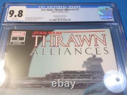 Star Wars Thrawn Alliances #3 Rare 125 Shalvey variant CGC 9.8 NM/M Gem Wow