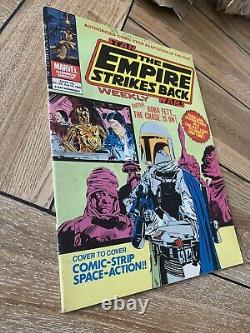 Star Wars UK Empire Strikes Back Weekly 129 1st App Boba Fett Cleaned & Pressed