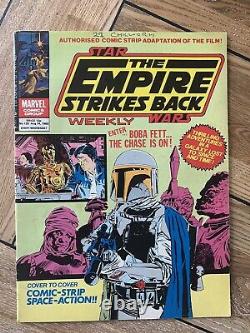 Star Wars UK Empire Strikes Back Weekly 129 1st App Boba Fett Cleaned & Pressed