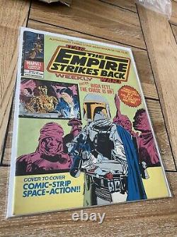 Star Wars UK Empire Strikes Back Weekly 129 1st App Boba Fett Cleaned & Pressed