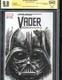 Star Wars Vader Down #1 Blank Sketch Cover By Camron Johnson Witnessed 9.8