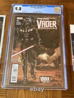 Star Wars Vader Down 1 CGC 9.8 White Pages (Iconic Cover) + extras Star Wars Vader Down 1 CGC 9.8 White Pages (Iconic Cover) + extras