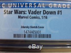 Star Wars Vader Down #1 CGC 9.8 Zdarsky 14,999 Variant SUPER RARE