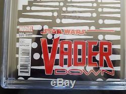 Star Wars Vader Down #1 CGC 9.8 Zdarsky 14,999 Variant SUPER RARE