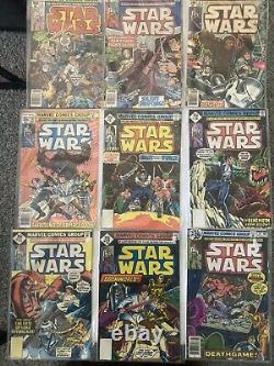 Star Wars Vintage Marvel Comics Lot